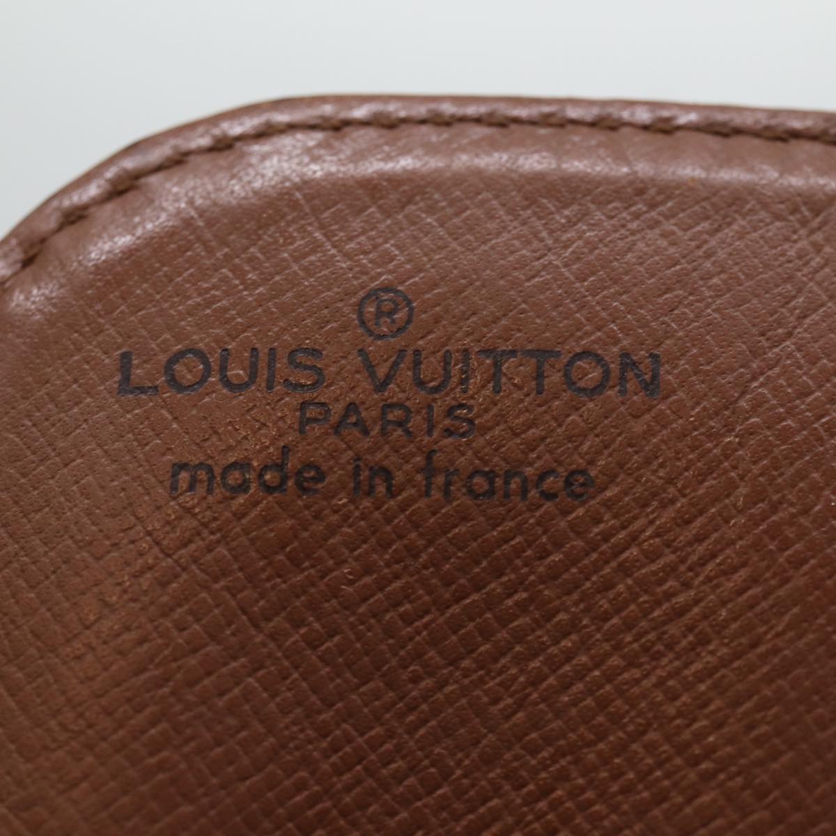 LOUIS VUITTON Monogram Cartouchiere MM Shoulder Bag M51253 LV Auth 76044