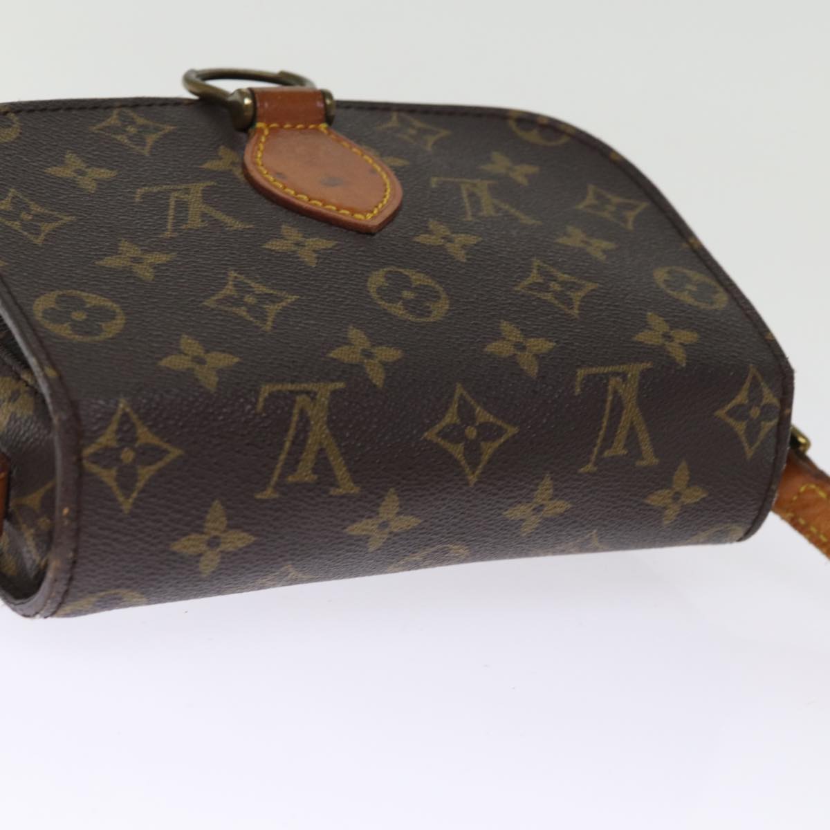 LOUIS VUITTON Monogram Saint Cloud MM Shoulder Bag M51243 LV Auth 76046