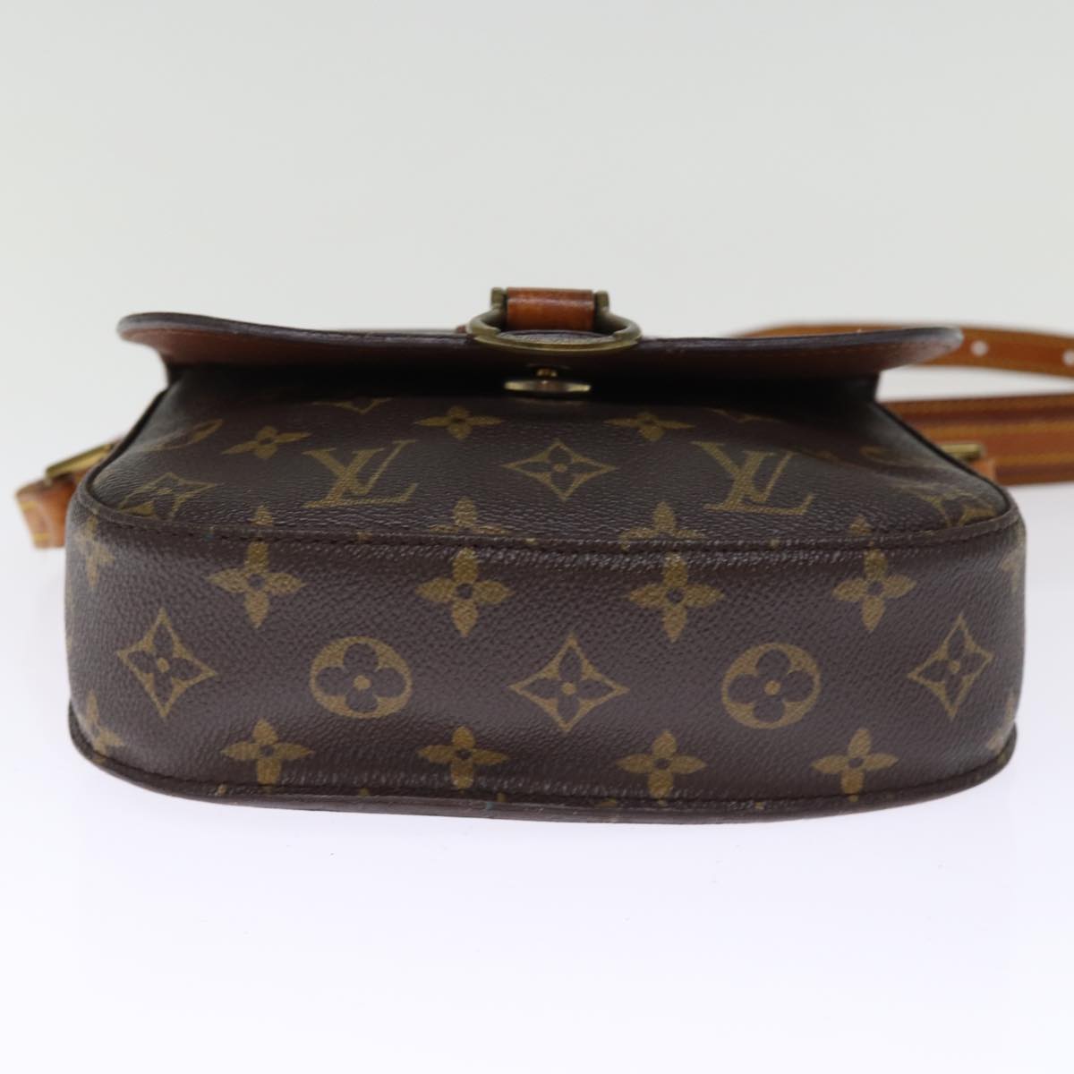 LOUIS VUITTON Monogram Saint Cloud MM Shoulder Bag M51243 LV Auth 76046