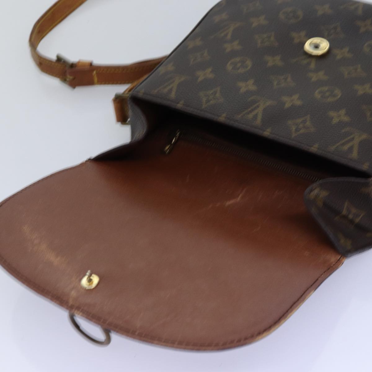 LOUIS VUITTON Monogram Saint Cloud GM Shoulder Bag M51242 LV Auth 76047