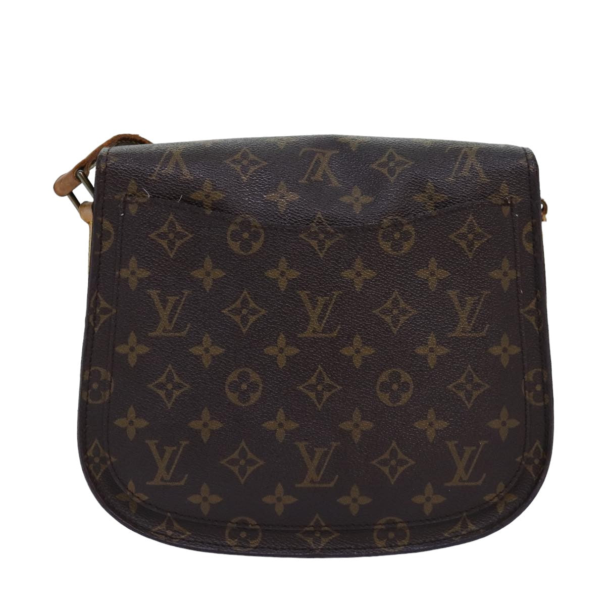 LOUIS VUITTON Monogram Saint Cloud GM Shoulder Bag M51242 LV Auth 76047