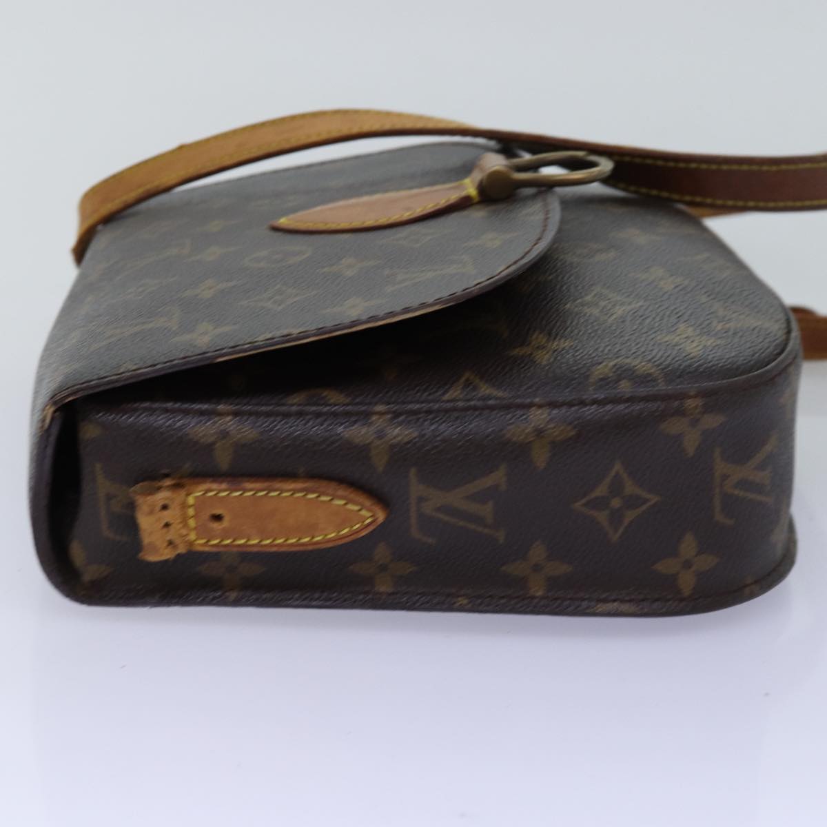 LOUIS VUITTON Monogram Saint Cloud GM Shoulder Bag M51242 LV Auth 76047