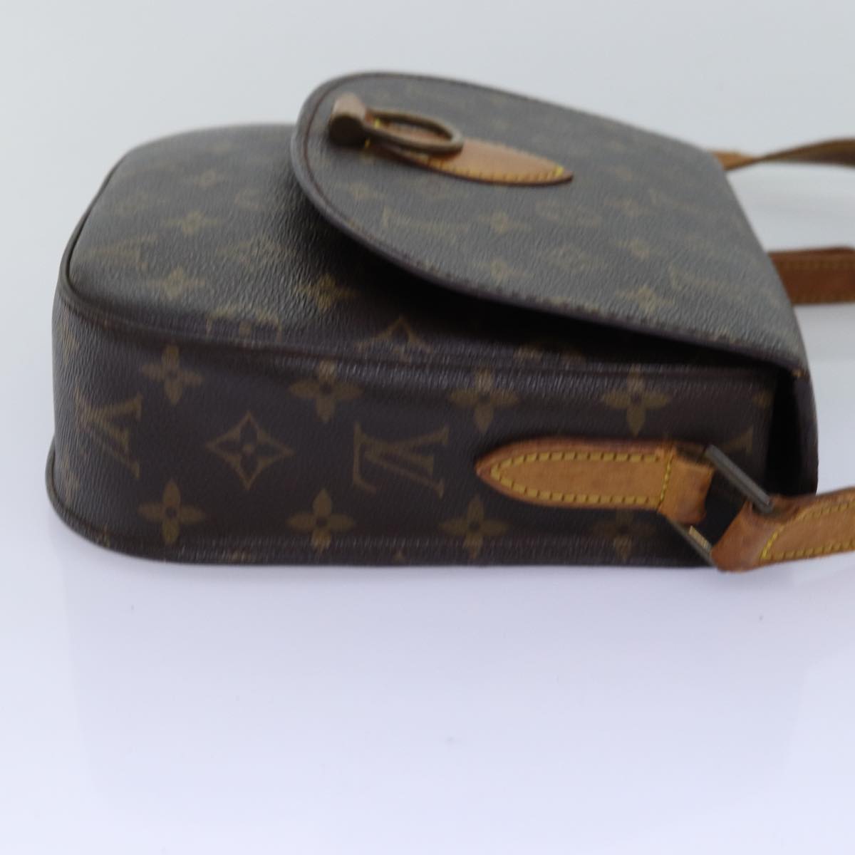 LOUIS VUITTON Monogram Saint Cloud GM Shoulder Bag M51242 LV Auth 76047