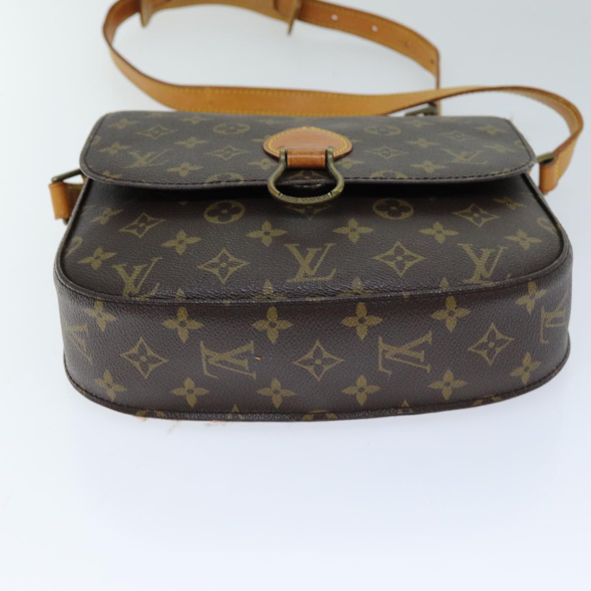 LOUIS VUITTON Monogram Saint Cloud GM Shoulder Bag M51242 LV Auth 76048