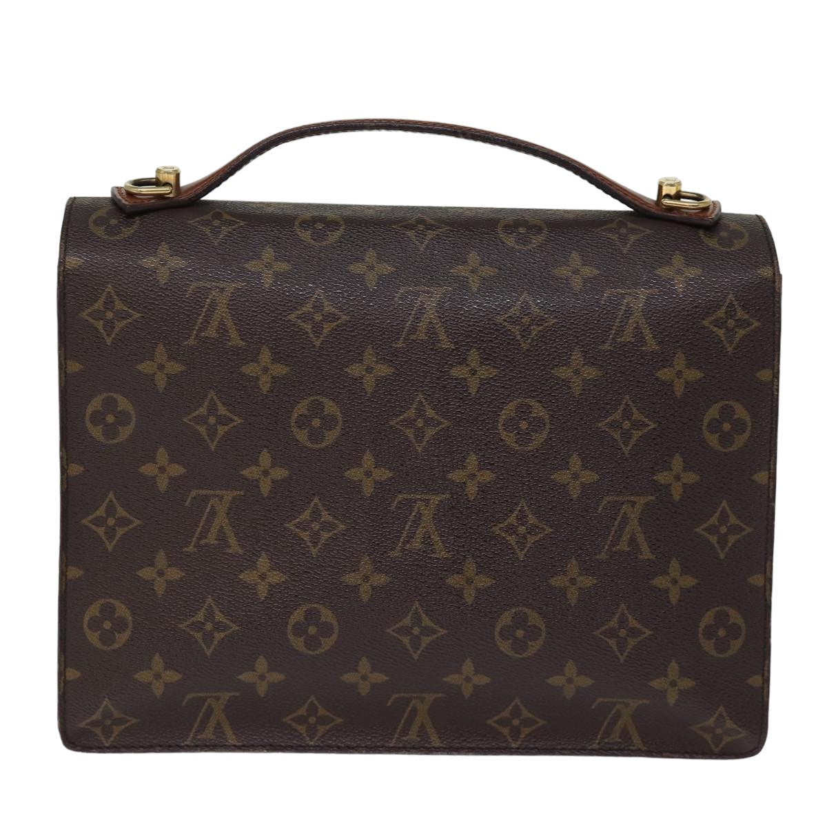 LOUIS VUITTON Monogram Monceau 28 Hand Bag 2way M51185 LV Auth 76049 - 0