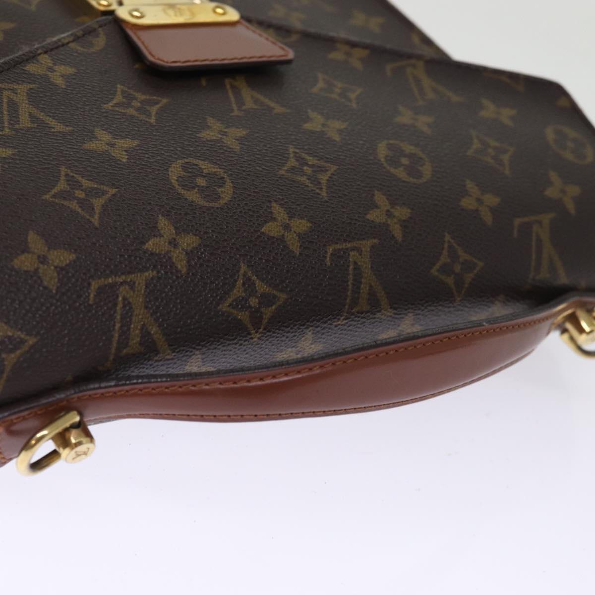 LOUIS VUITTON Monogram Monceau 28 Hand Bag 2way M51185 LV Auth 76049