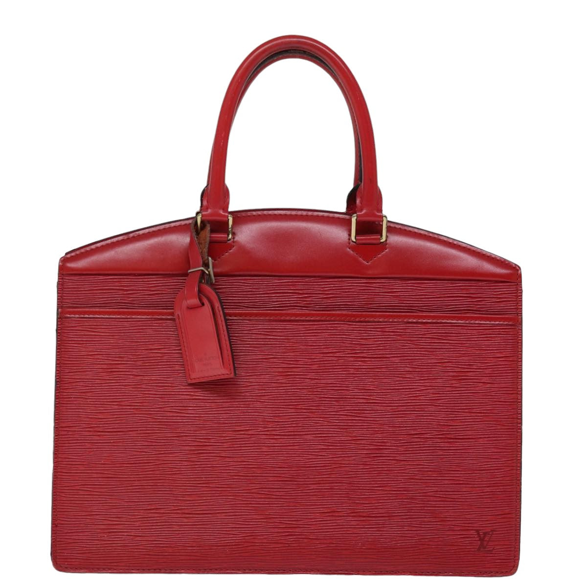 LOUIS VUITTON Epi Riviera Hand Bag Red M48187 LV Auth 76076