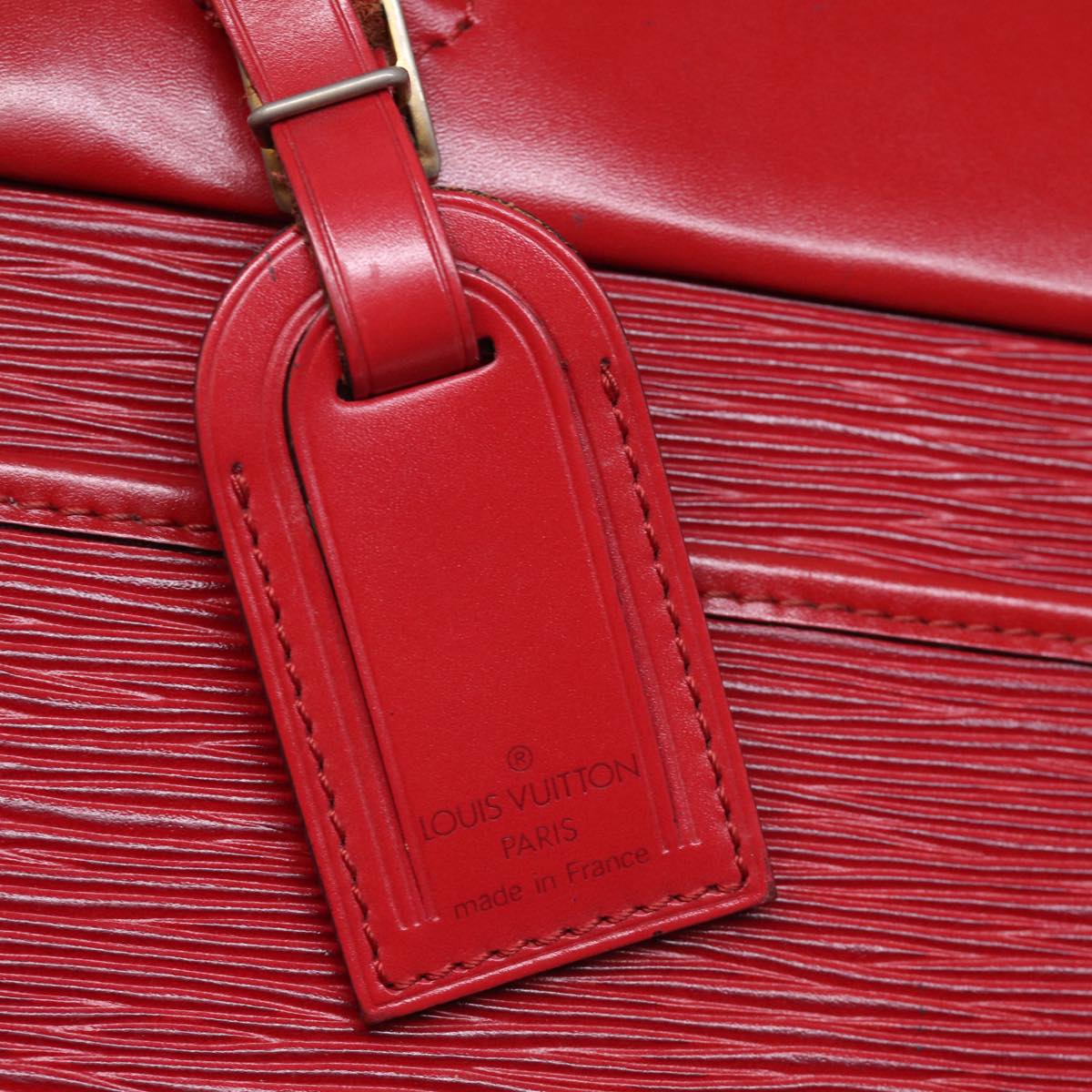 LOUIS VUITTON Epi Riviera Hand Bag Red M48187 LV Auth 76076