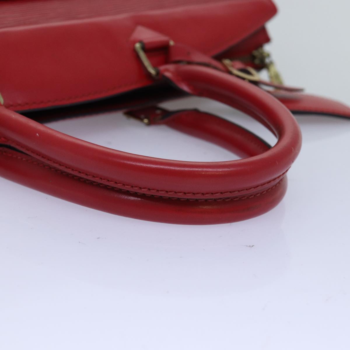 LOUIS VUITTON Epi Riviera Hand Bag Red M48187 LV Auth 76077