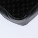 CELINE Macadam Canvas Shoulder Bag Black Auth 76081-17