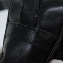 CELINE Macadam Canvas Shoulder Bag Black Auth 76081-10