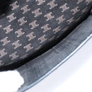 CELINE Macadam Canvas Shoulder Bag Black Auth 76081-21