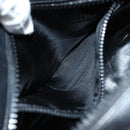 CELINE Macadam Canvas Shoulder Bag Black Auth 76081-22