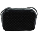 CELINE Macadam Canvas Shoulder Bag Black Auth 76081-2