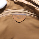 CELINE Macadam Canvas Shoulder Bag Beige Auth 76085-17