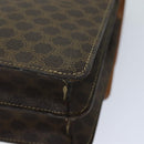 CELINE Macadam Canvas Handtas PVC Bruin Auth 76087-16
