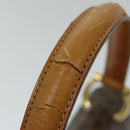 CELINE Macadam Canvas Hand Bag PVC Brown Auth 76087-9