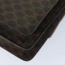 CELINE Macadam Canvas Hand Bag PVC Brown Auth 76088-16