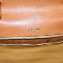 CELINE Macadam Canvas Hand Bag PVC Brown Auth 76088-19