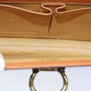 CELINE Macadam Canvas Hand Bag PVC Brown Auth 76088-11