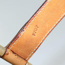 CELINE Macadam Canvas Hand Bag PVC Brown Auth 76088-12