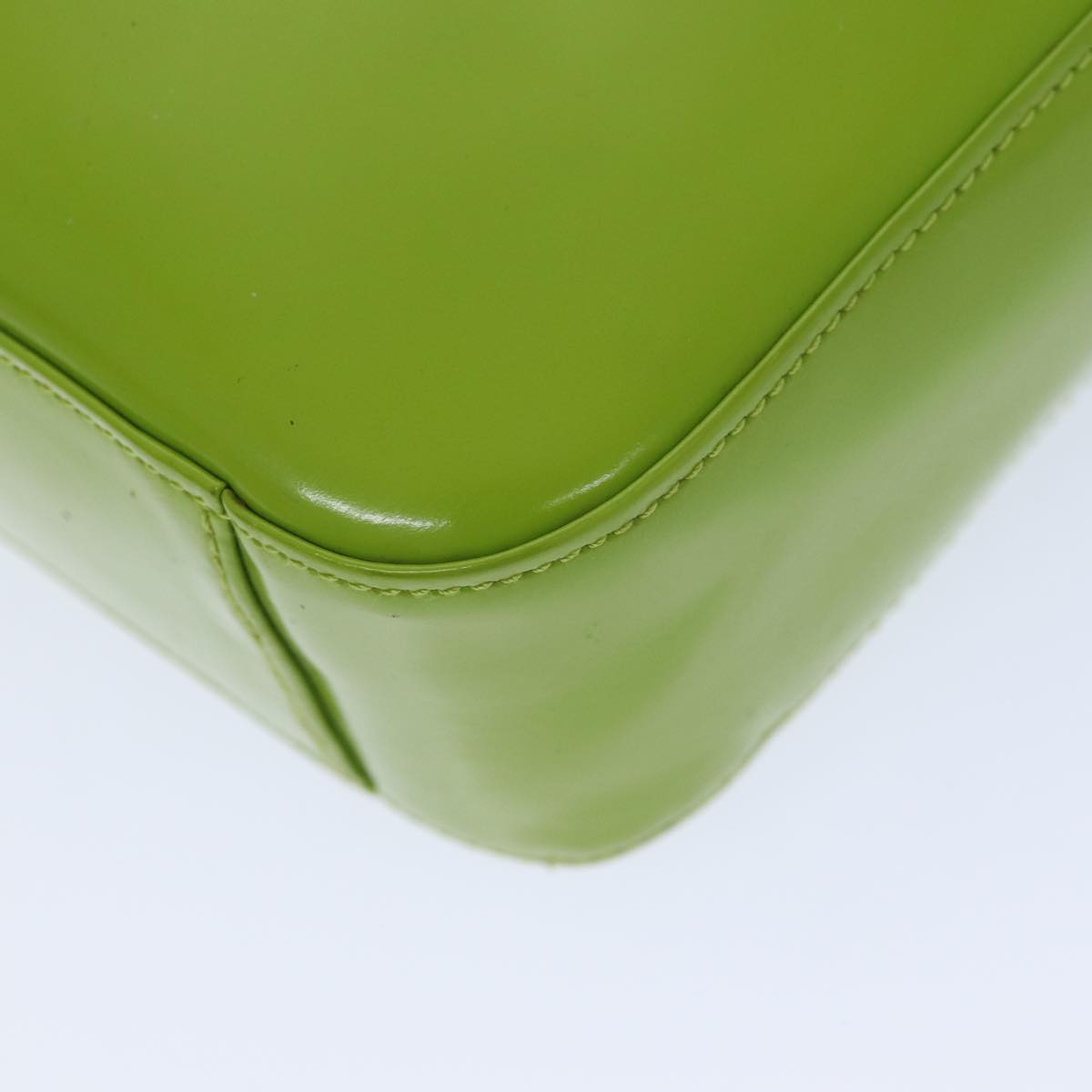 GUCCI Shoulder Bag Patent leather Green 000 1013 0506 Auth 76096