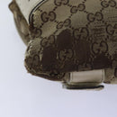 GUCCI GG Canvas Waist bag Beige 145851 Auth 76155-9