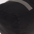 PRADA Boston Bag Nylon Black Gray Auth 76178-9