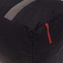 PRADA Boston Bag Nylon Black Gray Auth 76178-14