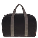 PRADA Boston Bag Nylon Black Gray Auth 76178-13