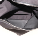 PRADA Boston Bag Nylon Black Gray Auth 76178-21