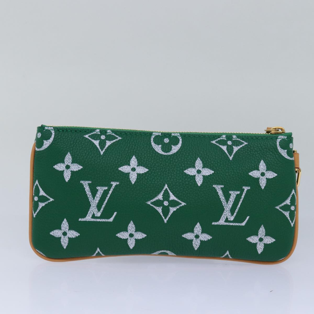 LOUIS VUITTON Monogram Speedy P9 Bandouliere 40 Bag Green M24417 LV Auth 76199S