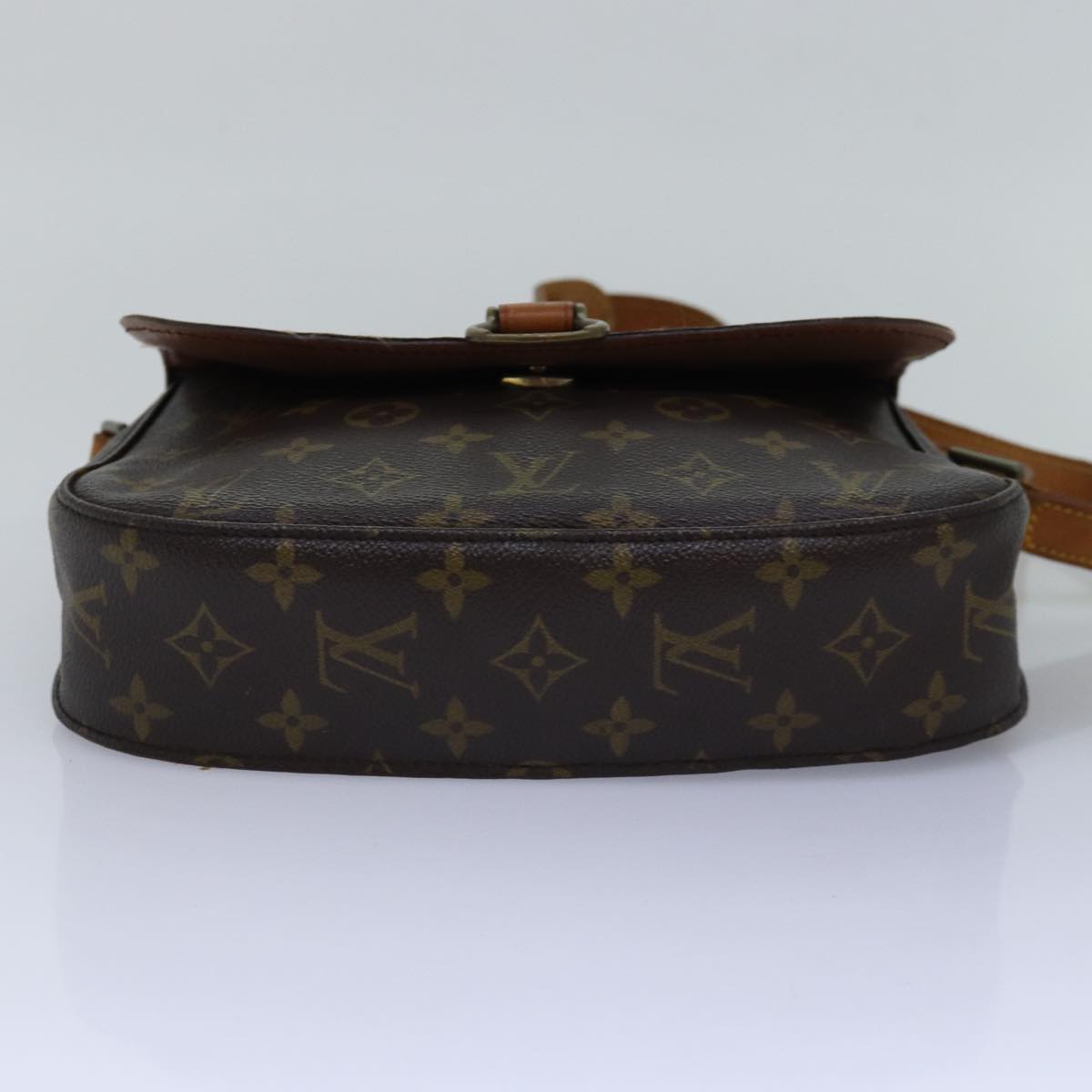 LOUIS VUITTON Monogram Saint Cloud GM Shoulder Bag M51242 LV Auth 76217