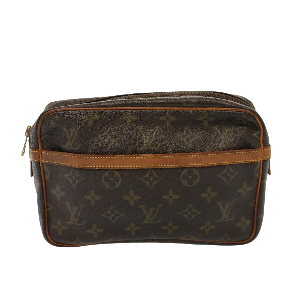 LOUIS VUITTON Monogram Compiegne 23 Clutch Bag M51847 LV Auth 76218 - 0