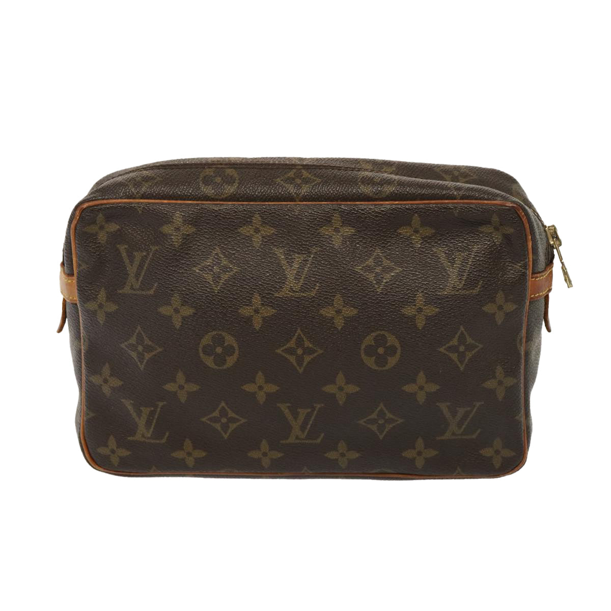 LOUIS VUITTON Monogram Compiegne 23 Clutch Bag M51847 LV Auth 76218