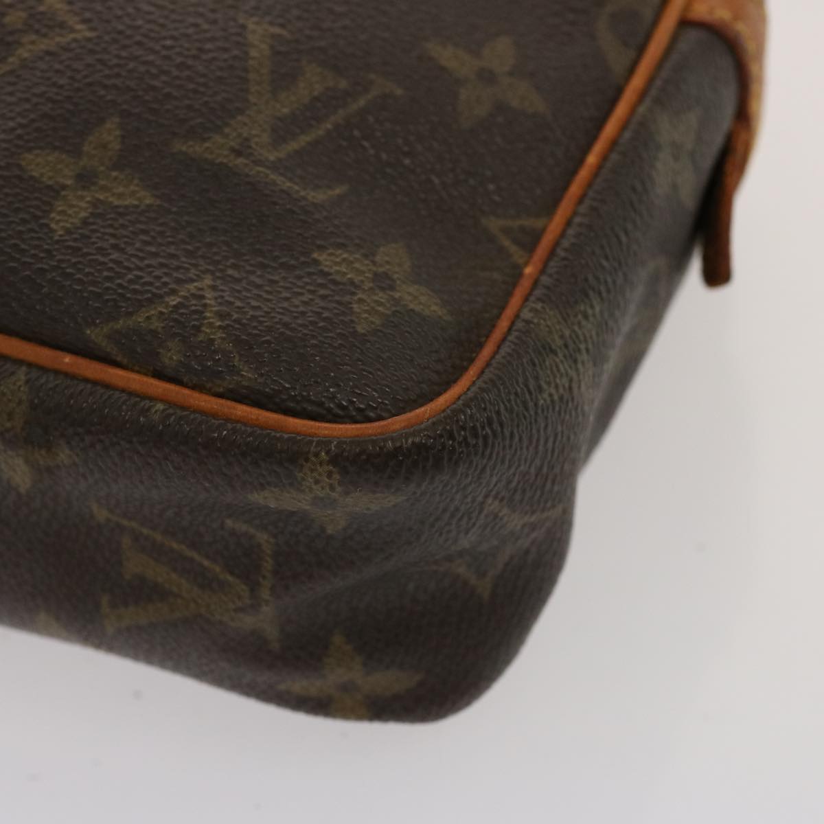 LOUIS VUITTON Monogram Compiegne 23 Clutch Bag M51847 LV Auth 76218