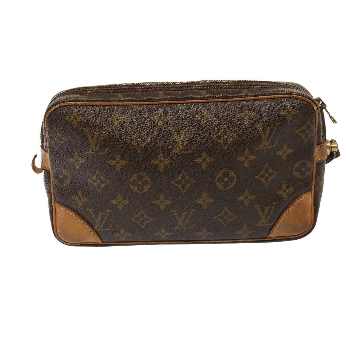 LOUIS VUITTON Monogram Marly Dragonne GM Clutch Bag M51825 LV Auth 76224 - 0