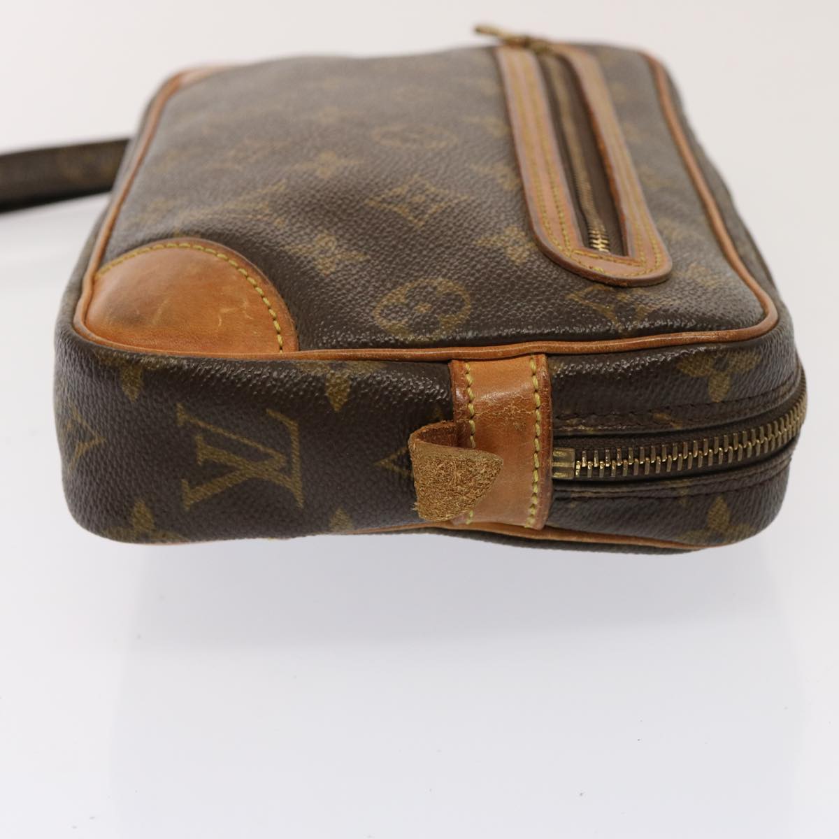 LOUIS VUITTON Monogram Marly Dragonne GM Clutch Bag M51825 LV Auth 76224