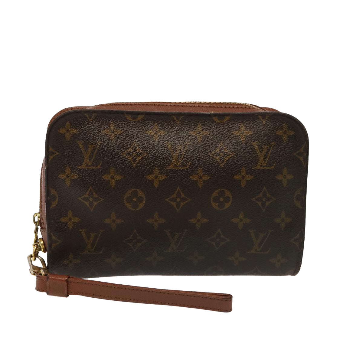 LOUIS VUITTON Monogram Orsay Clutch Bag M51790 LV Auth 76226