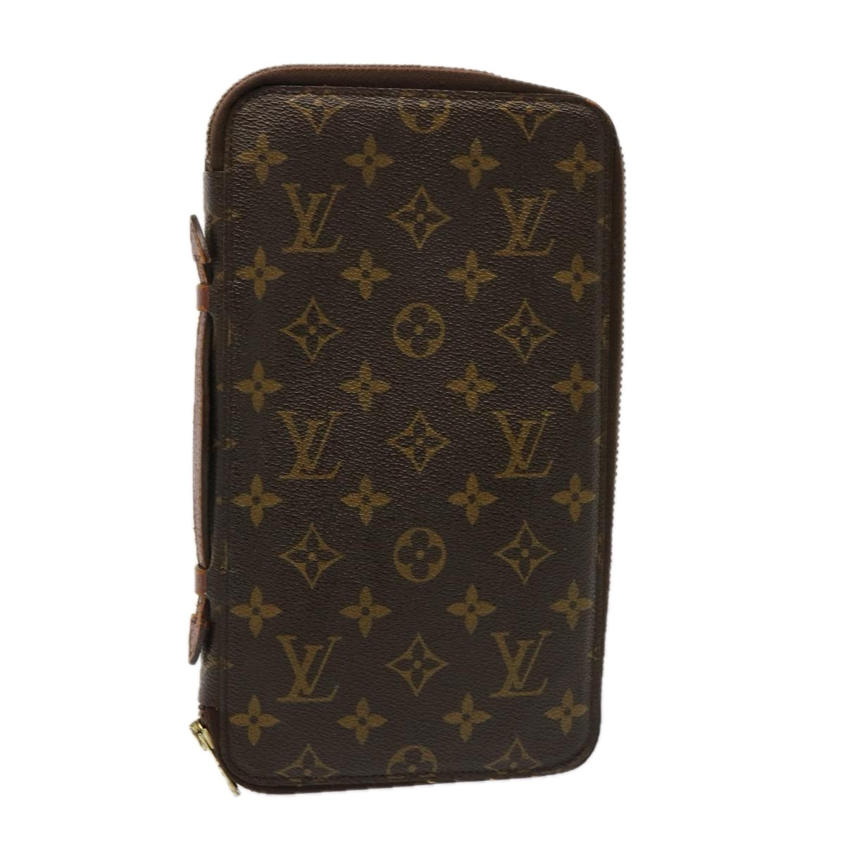 LOUIS VUITTON Monogram Poche Escapade Travel Case M60113 LV Auth 76227