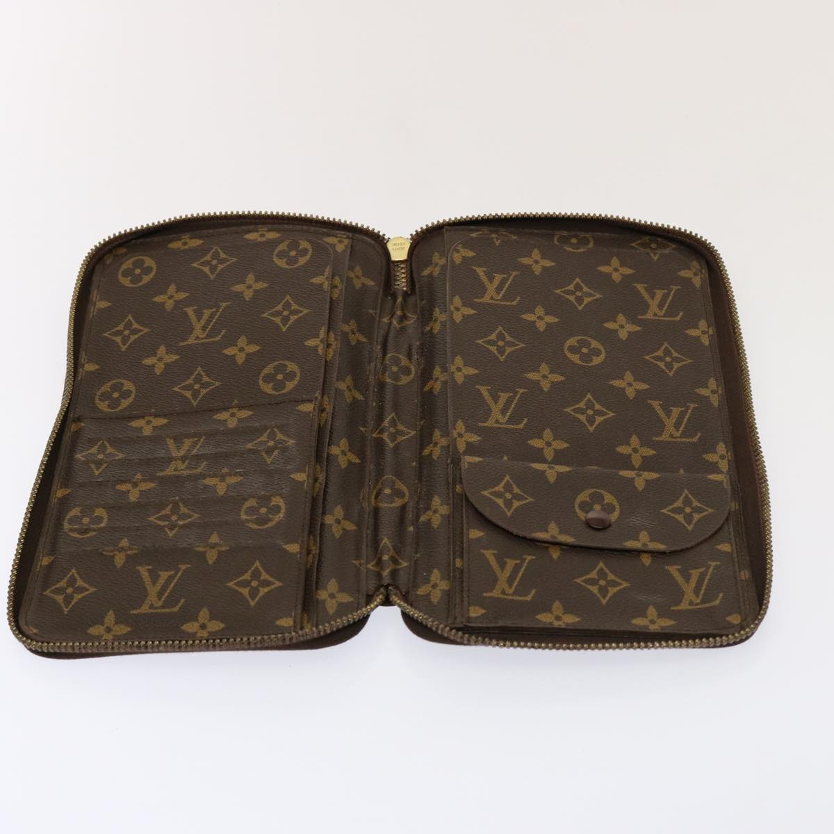 LOUIS VUITTON Monogram Poche Escapade Travel Case M60113 LV Auth 76227