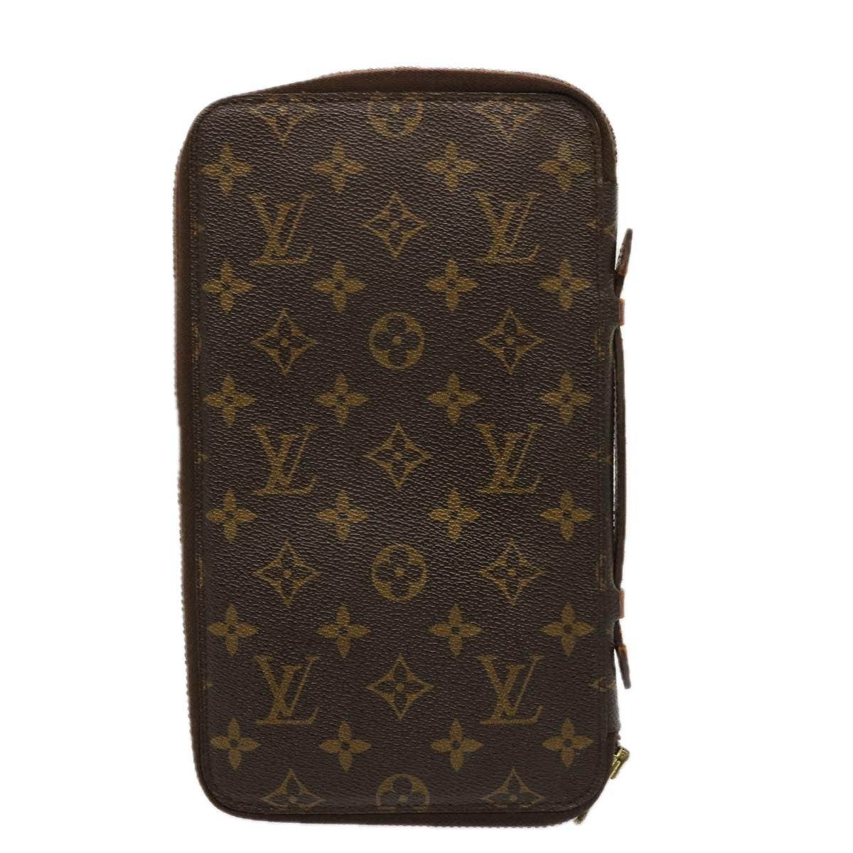 LOUIS VUITTON Monogram Poche Escapade Travel Case M60113 LV Auth 76227