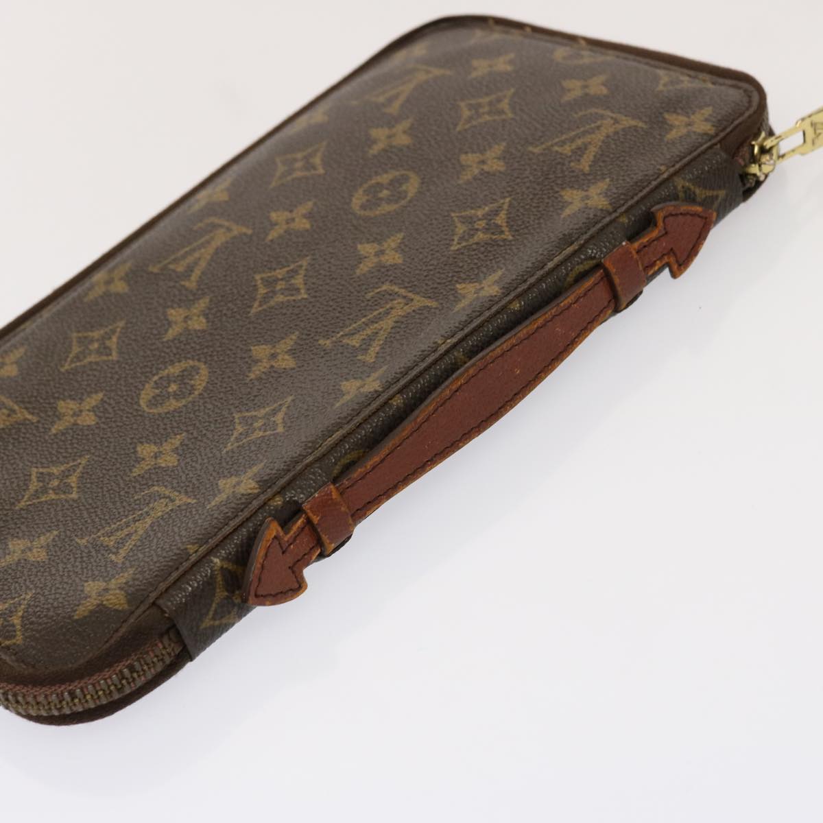 LOUIS VUITTON Monogram Poche Escapade Travel Case M60113 LV Auth 76227