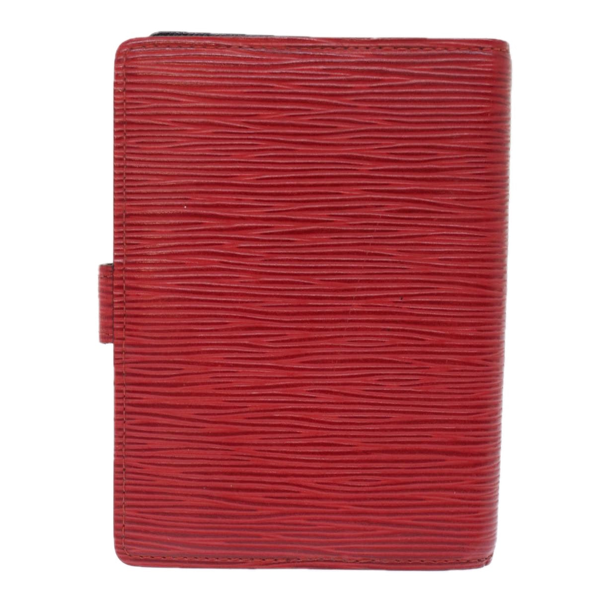 LOUIS VUITTON Epi Agenda PM Day Planner Cover Red R20057 LV Auth 76228