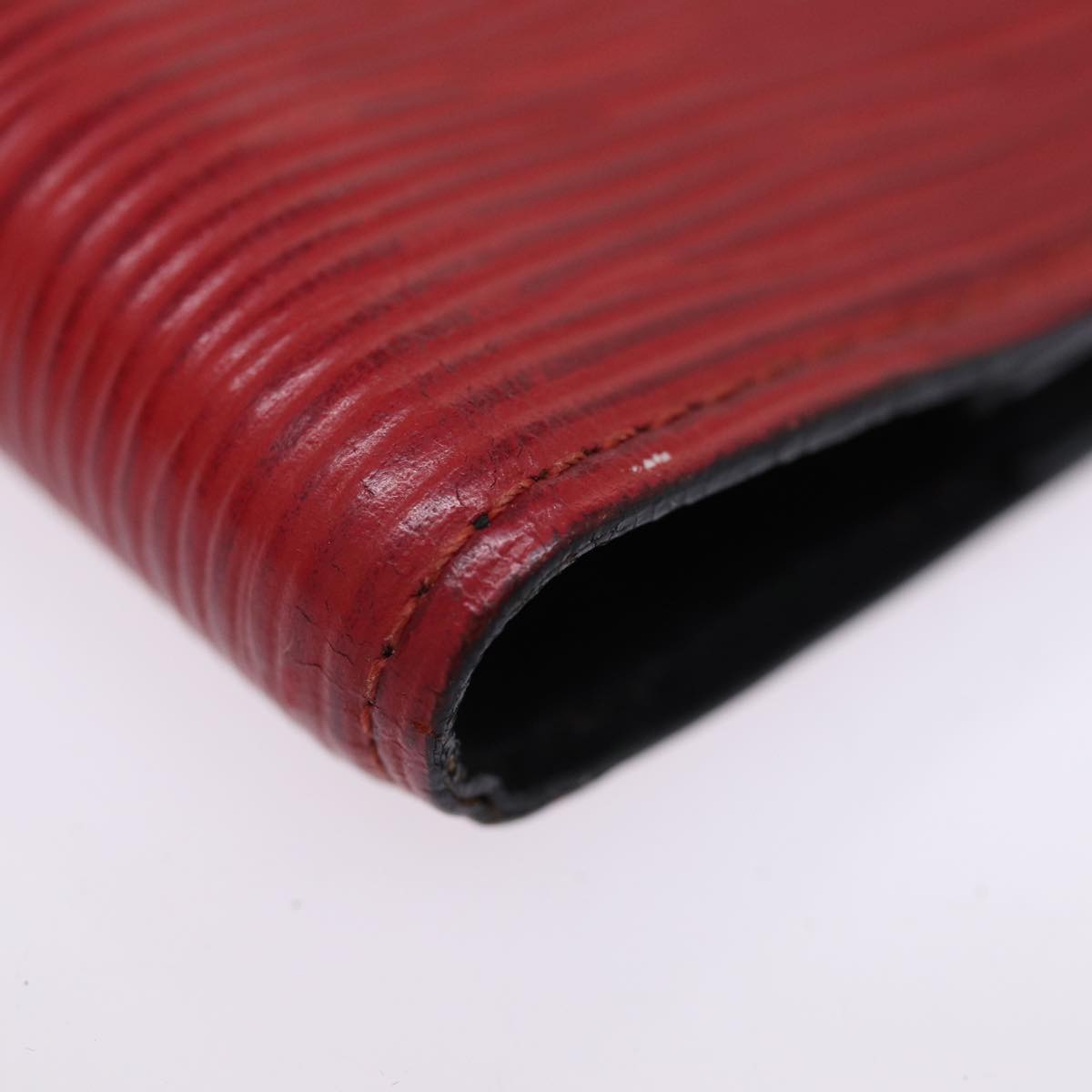 LOUIS VUITTON Epi Agenda PM Day Planner Cover Red R20057 LV Auth 76228