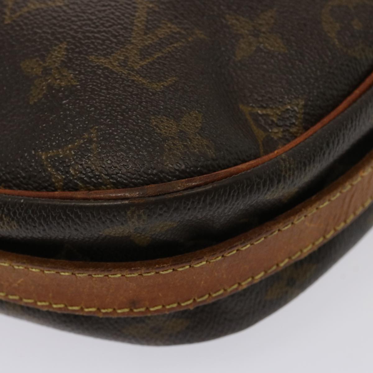 LOUIS VUITTON Monogram Jeune Fille GM Shoulder Bag M51225 LV Auth 76233