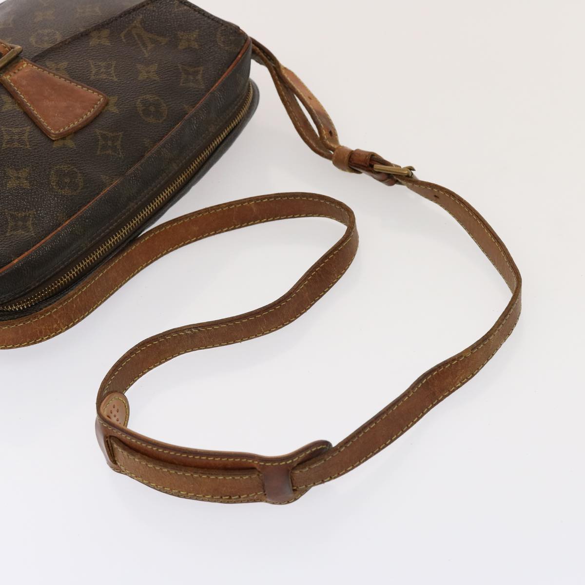 LOUIS VUITTON Monogram Jeune Fille GM Shoulder Bag M51225 LV Auth 76233