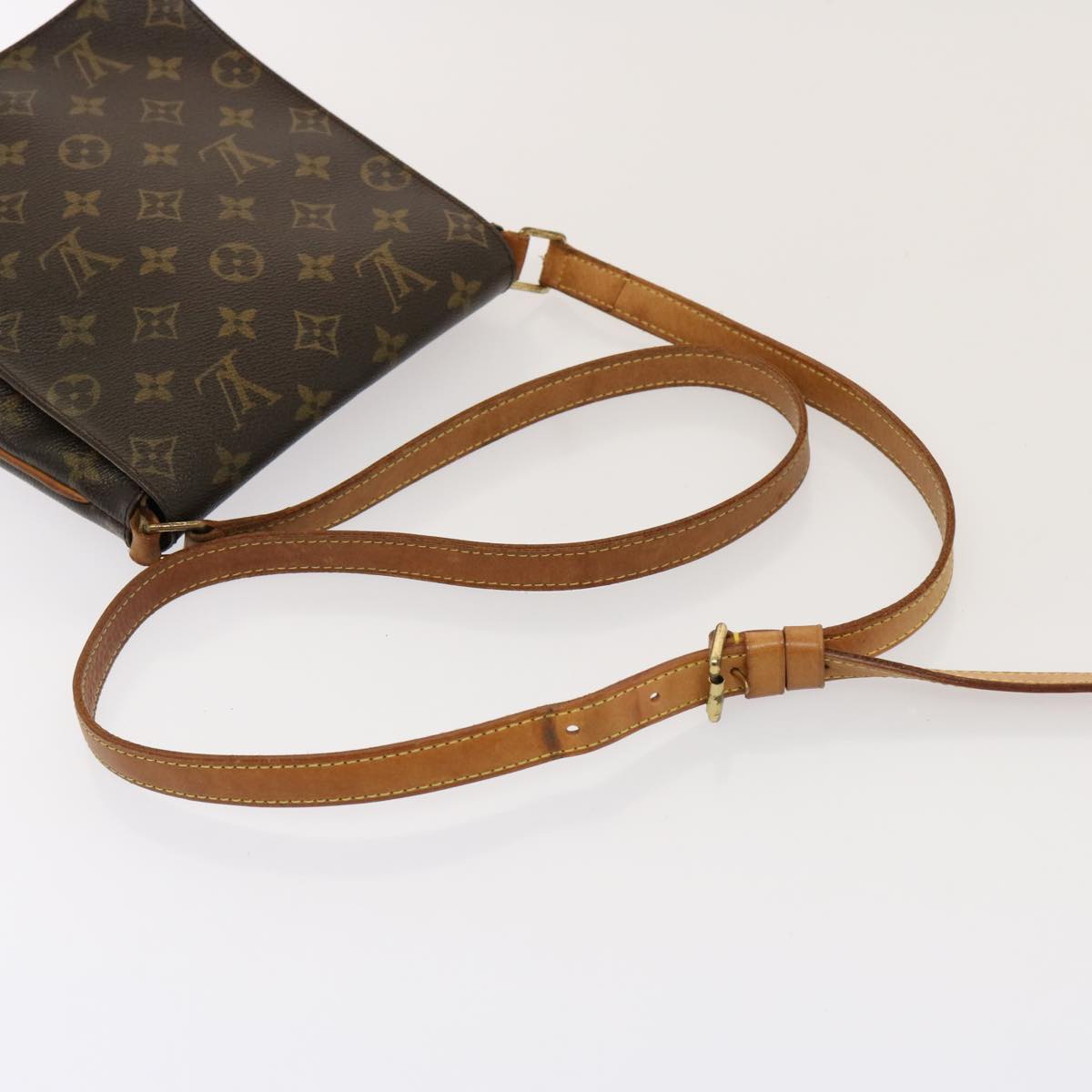 LOUIS VUITTON Monogram Musette Salsa Long Shoulder Bag M51387 LV Auth 76234