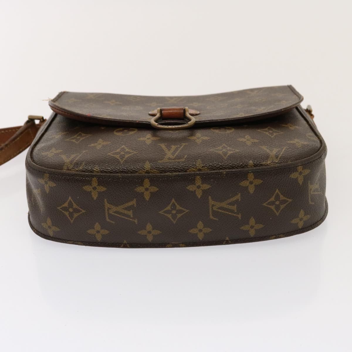 LOUIS VUITTON Monogram Saint Cloud GM Shoulder Bag M51242 LV Auth 76235