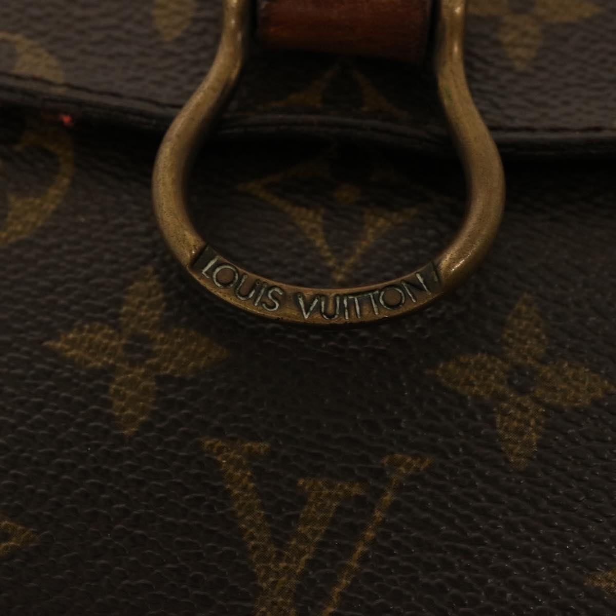 LOUIS VUITTON Monogram Saint Cloud GM Shoulder Bag M51242 LV Auth 76235